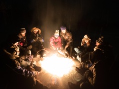 Campfire in Finland
